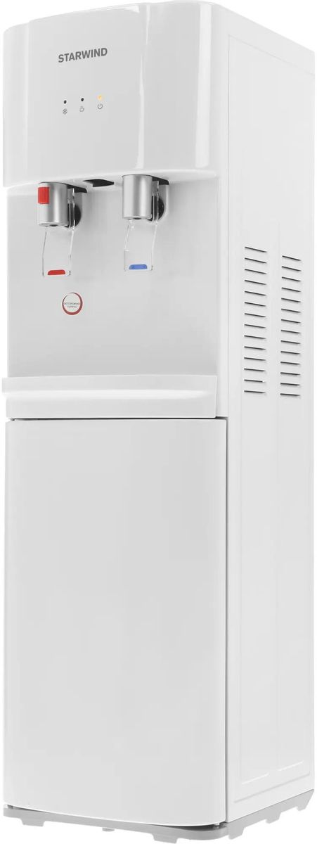 Кулер StarWind SW-1113EW, напольный, электронный, «push» - кран, белый