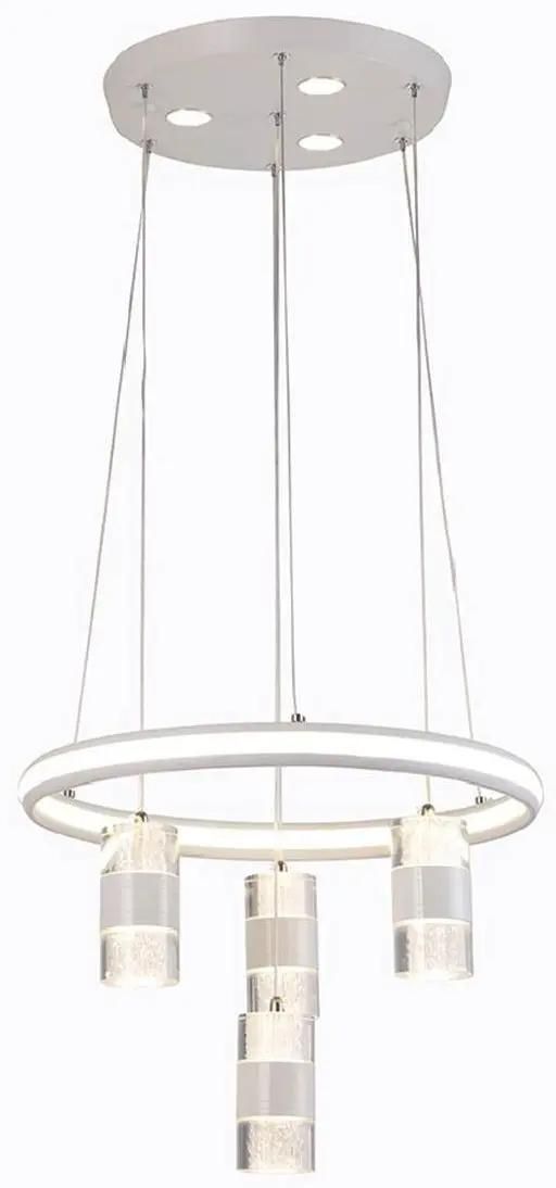 Люстра HIPER Ingrid H801-4, 9 х 25 Вт, 4000К (белый нейтральный), белый
