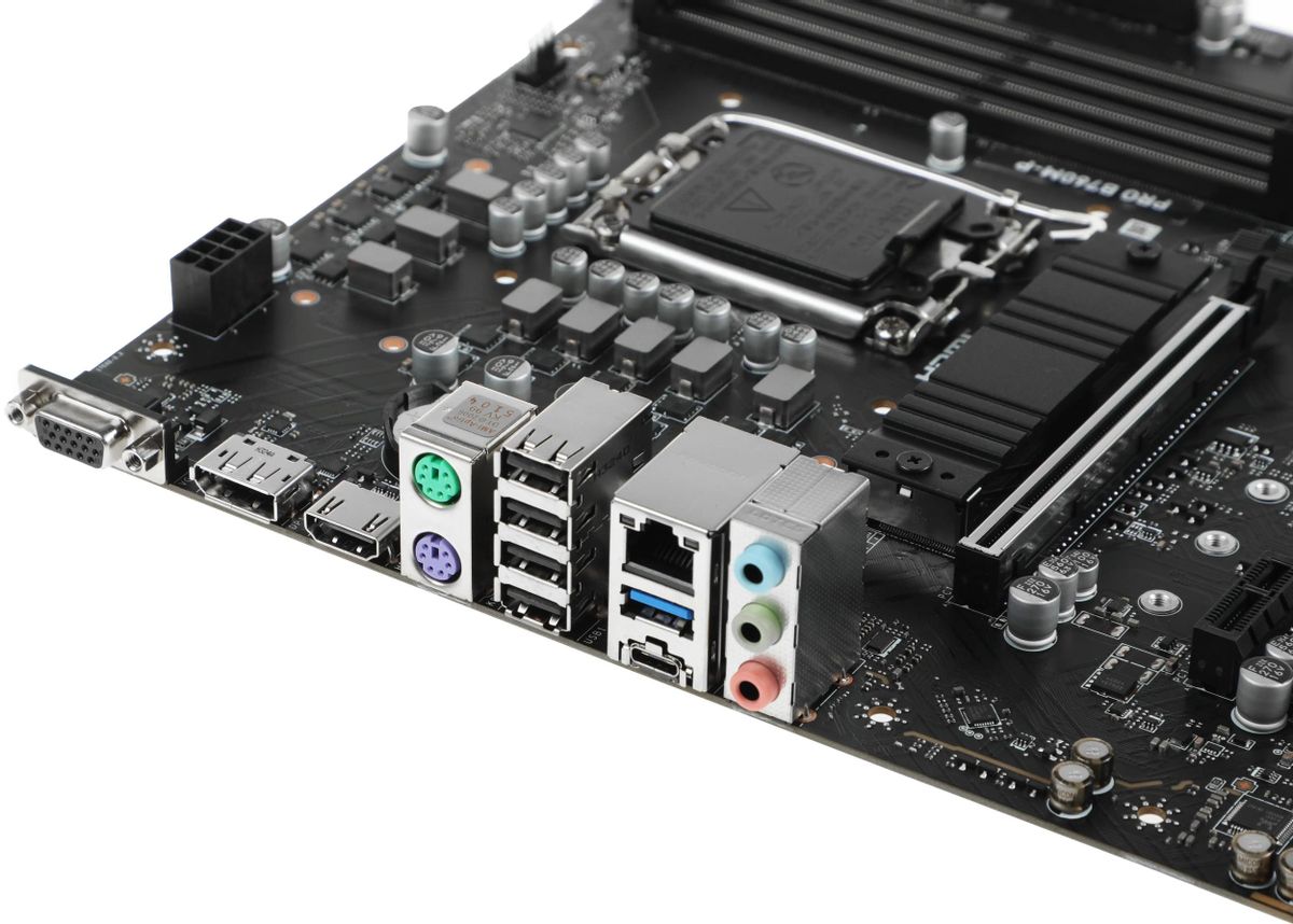 Материнская плата MSI PRO B760M-P, LGA 1700, Intel B760, mATX, Ret