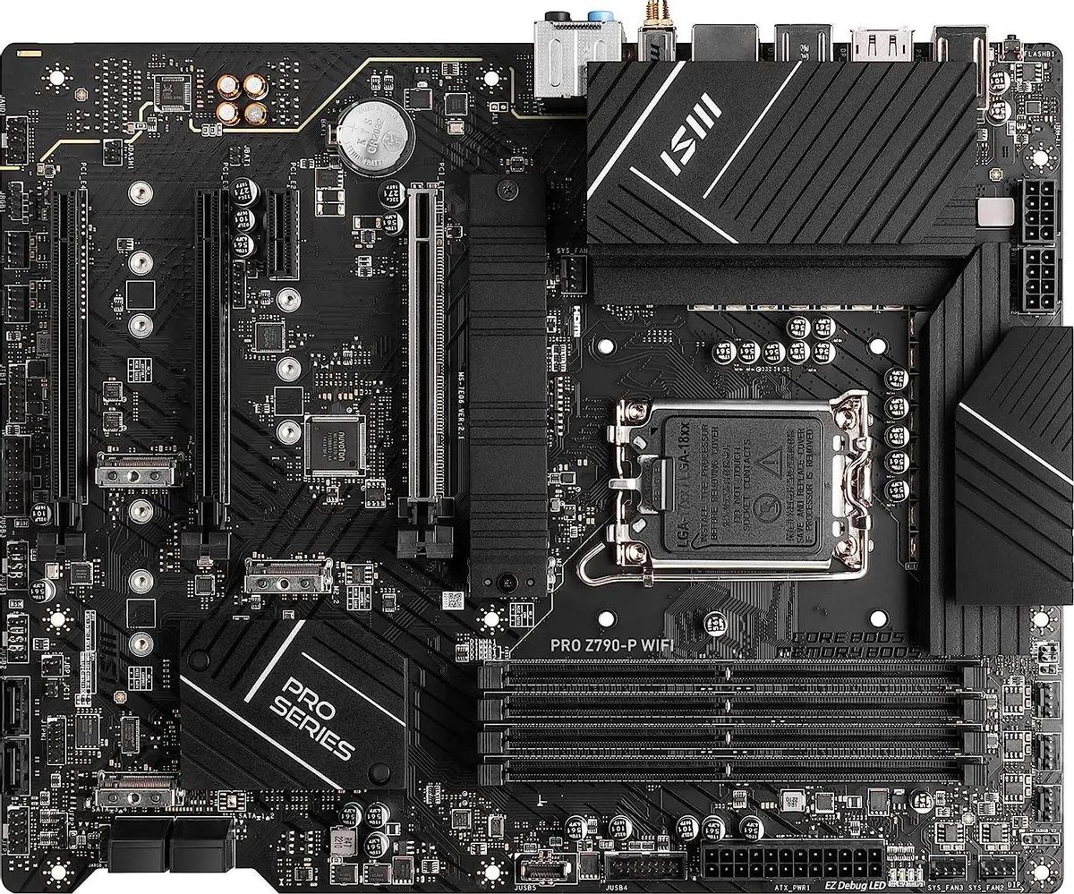 Материнская плата MSI PRO Z790-P WIFI, LGA 1700, Intel Z790, ATX, Ret