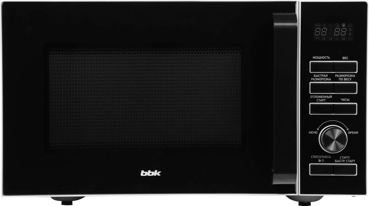 Микроволновая печь BBK 25MWS-970T/WB, 900Вт, 25л, белый
