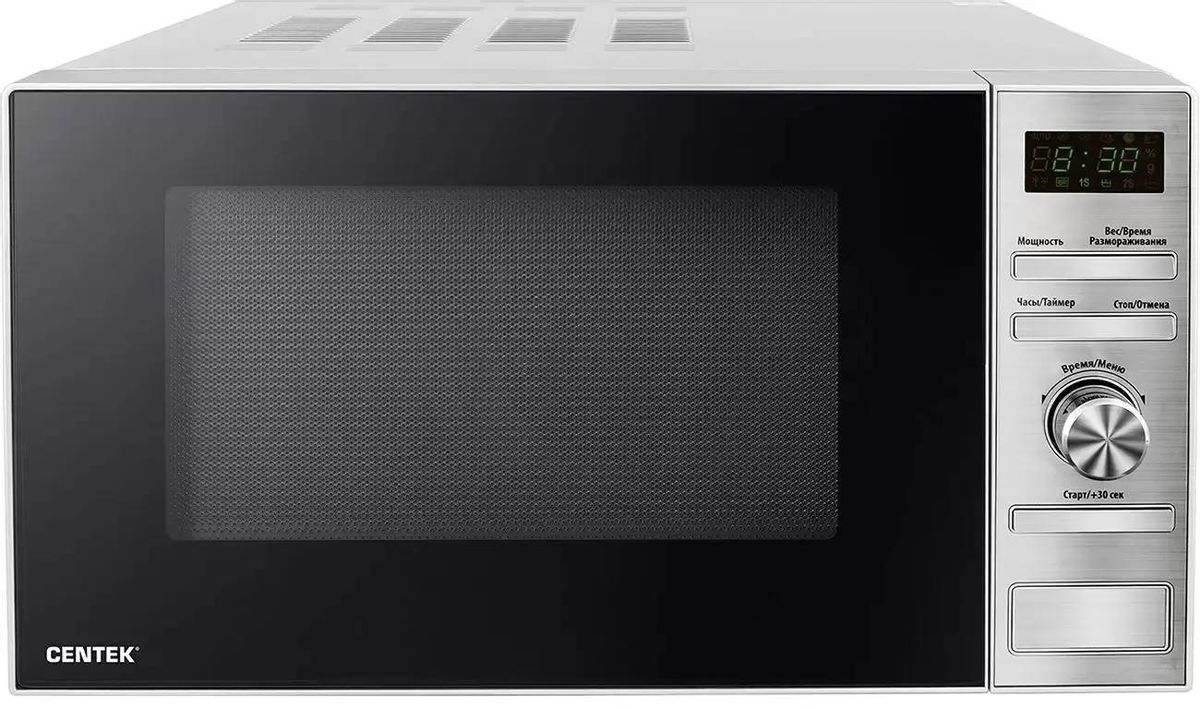 Микроволновая печь CENTEK CT-1586, 700Вт, 20л, нержавеющая сталь /черный