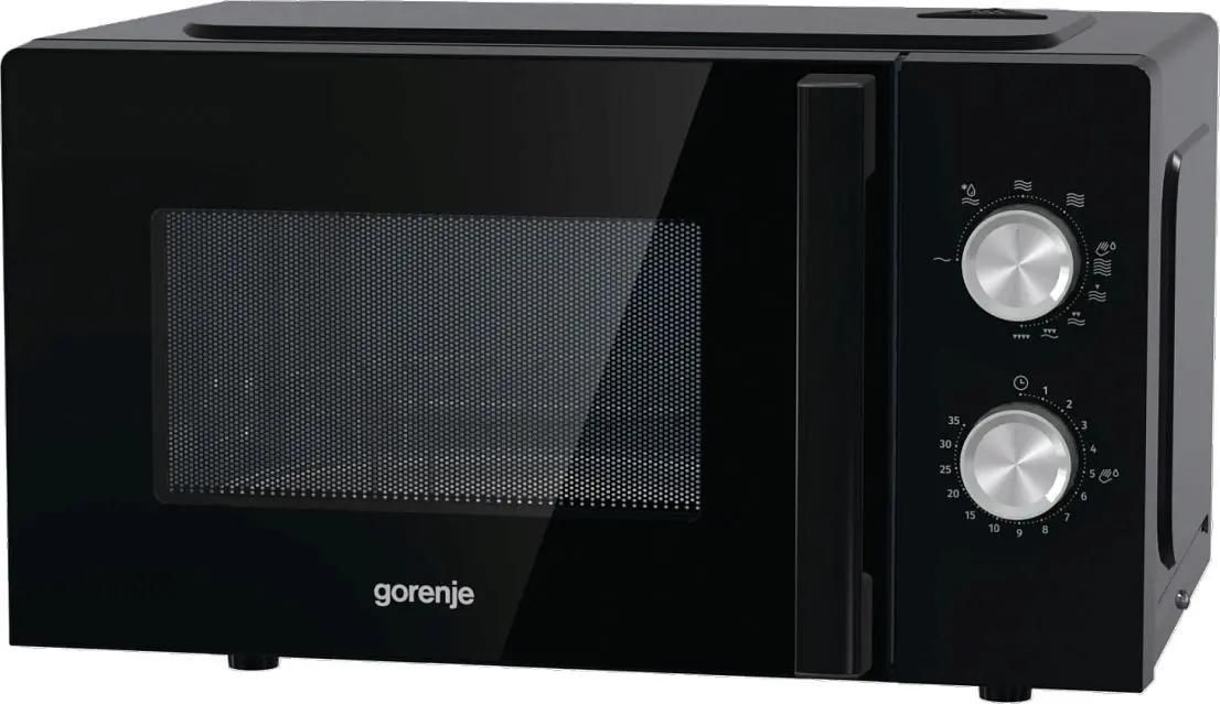 Микроволновая печь Gorenje MO20E2BH, 800Вт, 20л, черный