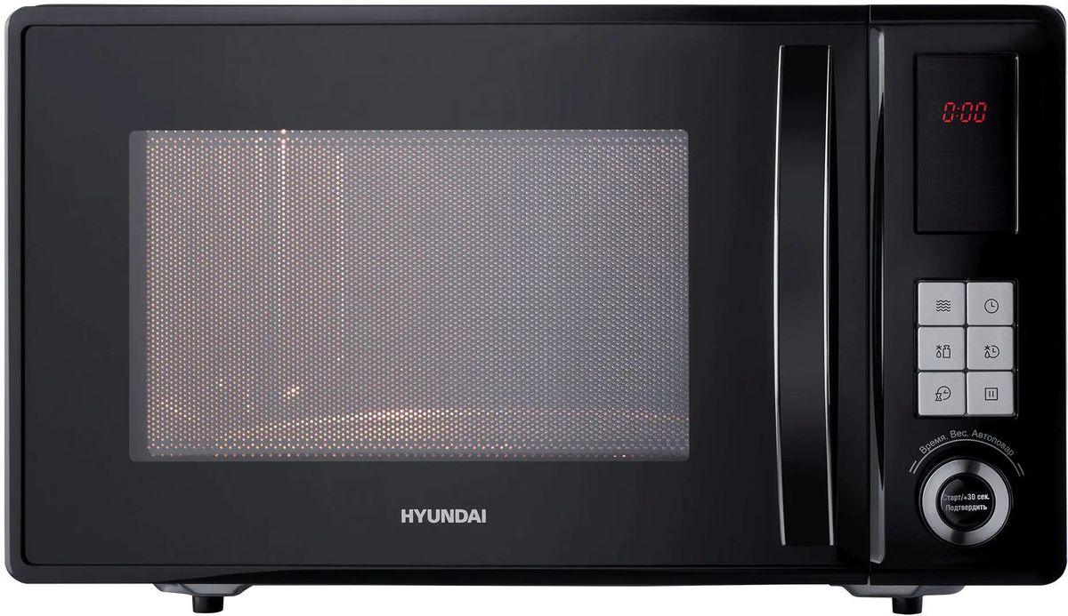 Микроволновая печь Hyundai HYM-D3010, 800Вт, 23л, черный