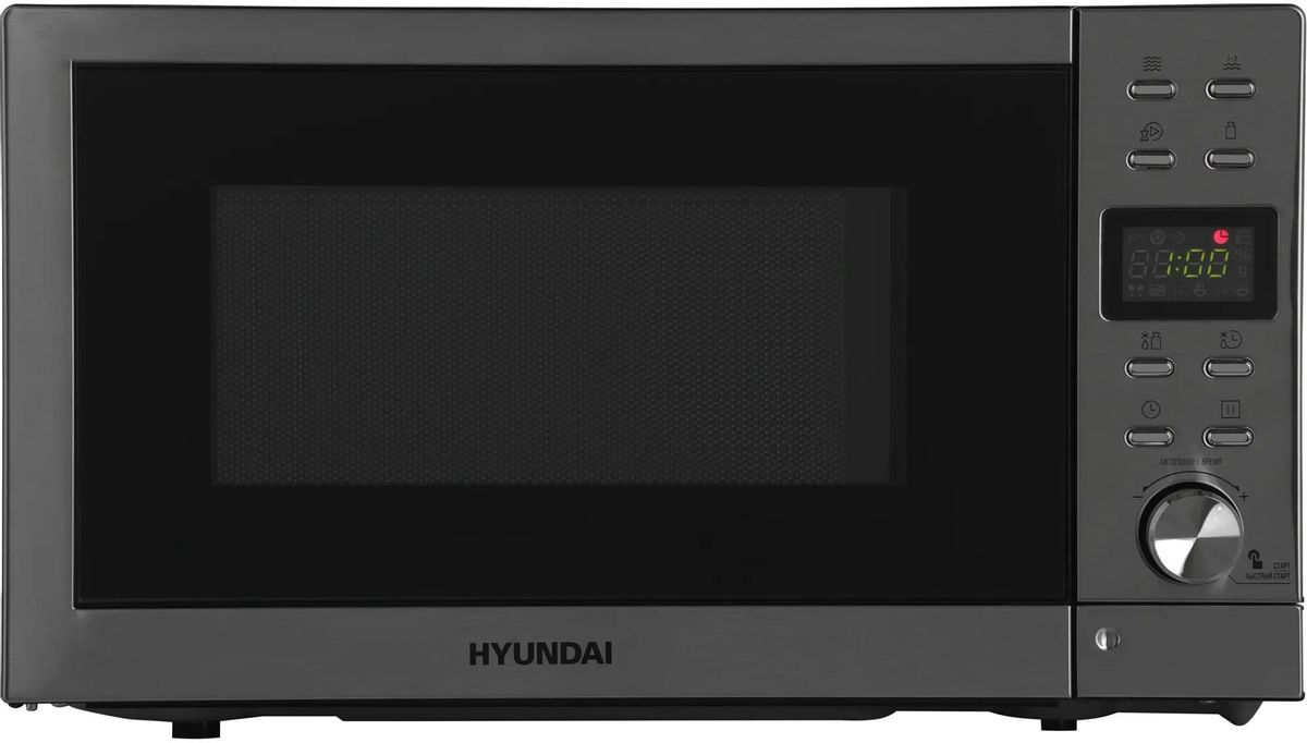 Микроволновая печь Hyundai HYM-D3043, 700Вт, 20л, серебристый