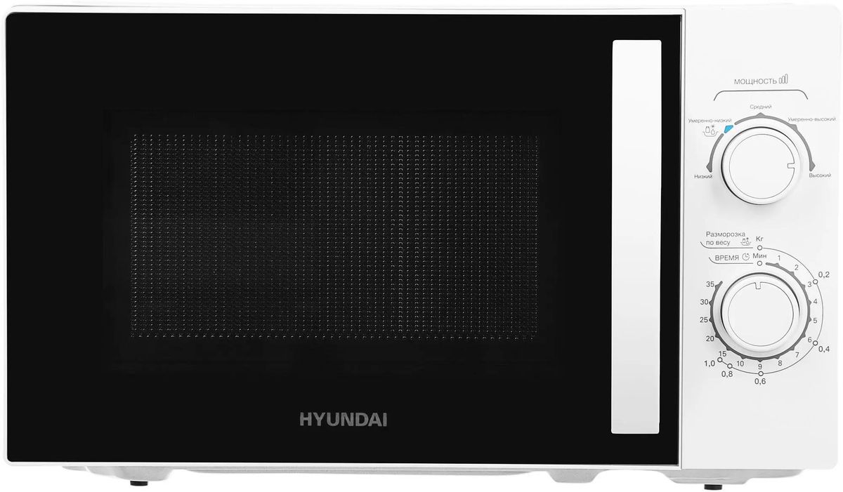 Микроволновая печь HYUNDAI HYM-M2067, 700Вт, 20л, белый