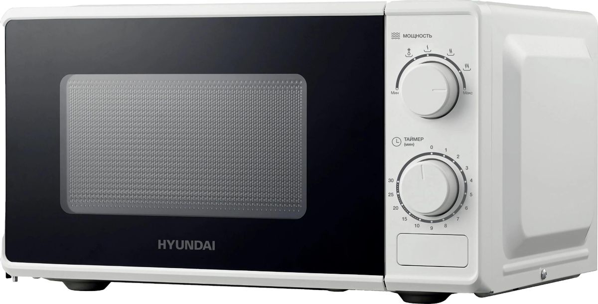 Микроволновая печь Hyundai HYM-M2097, 700Вт, 20л, белый