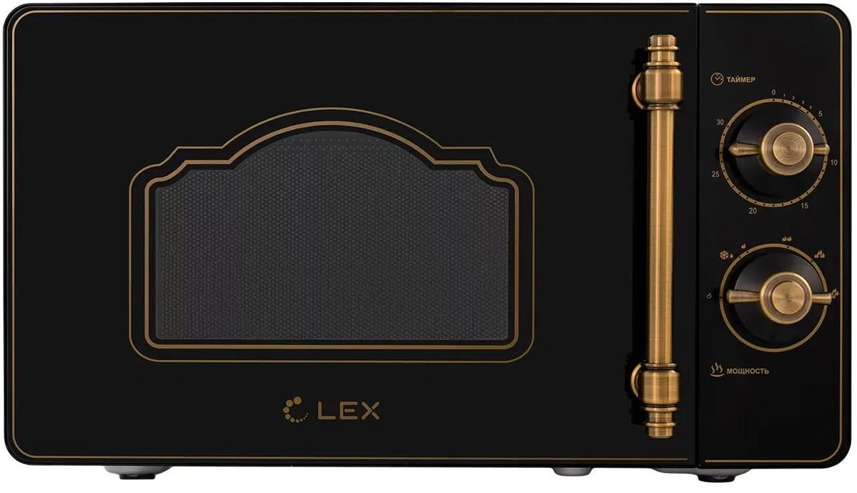 Микроволновая печь LEX FSMO M.02 BL, 700Вт, 20л, черный