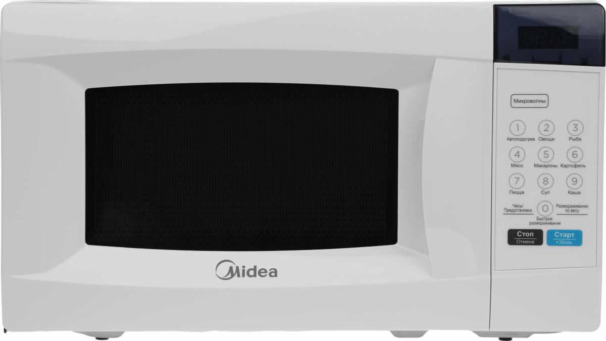 Микроволновая печь MIDEA EM720CKE, 700Вт, 20л, белый