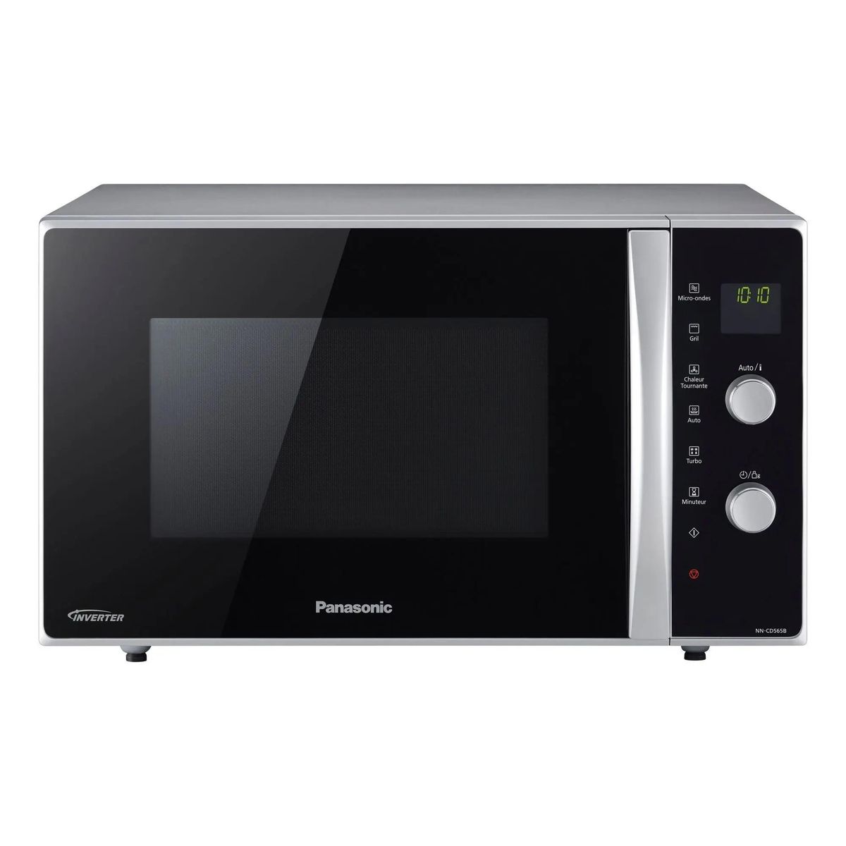Микроволновая печь PANASONIC NN-CD565BZPE, 1000Вт, 27л, металик /черный