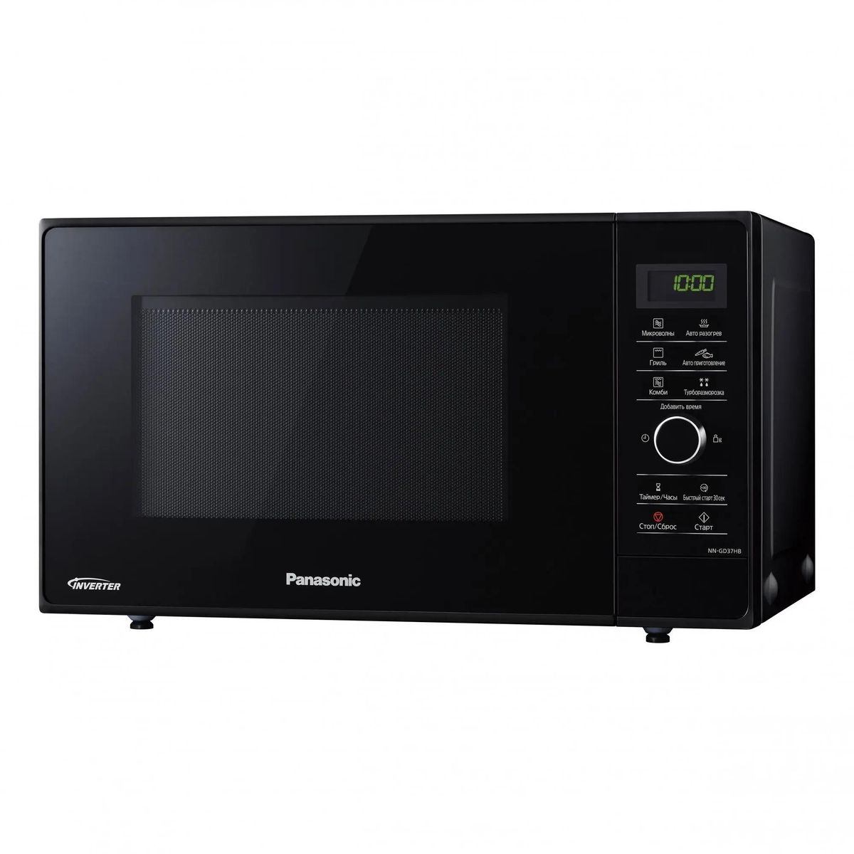 Микроволновая печь PANASONIC NN-GD37HBZPE, 1000Вт, 23л, черный