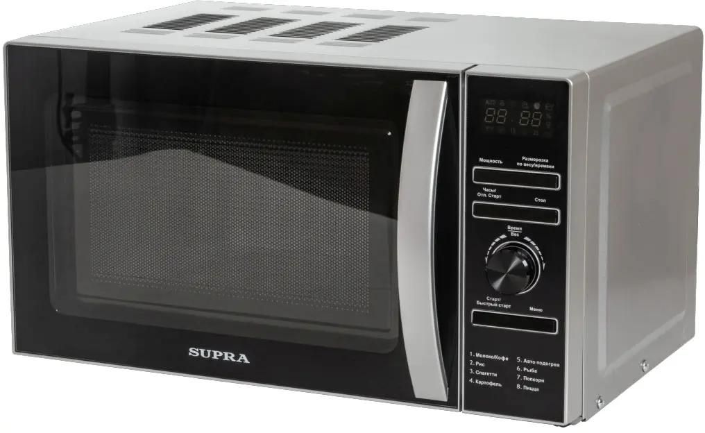 Микроволновая печь Supra 20TS45, 700Вт, 20л, серебристый