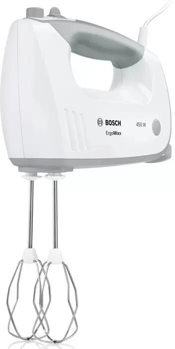 Миксер ручной Bosch MFQ36460S 450Вт белый/серый