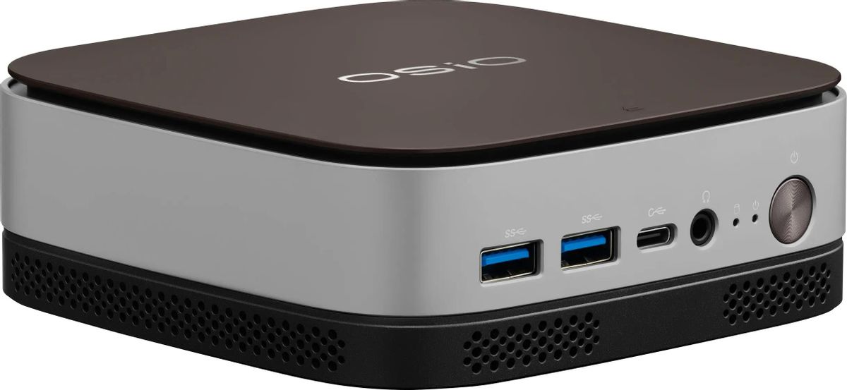 Мини ПК OSIO BaseLine B51i-016 Intel Core i5 1235U,  DDR4 16ГБ, 512ГБ(SSD),  Intel Iris Xe,  без операционной системы,  коричневый и серебристый