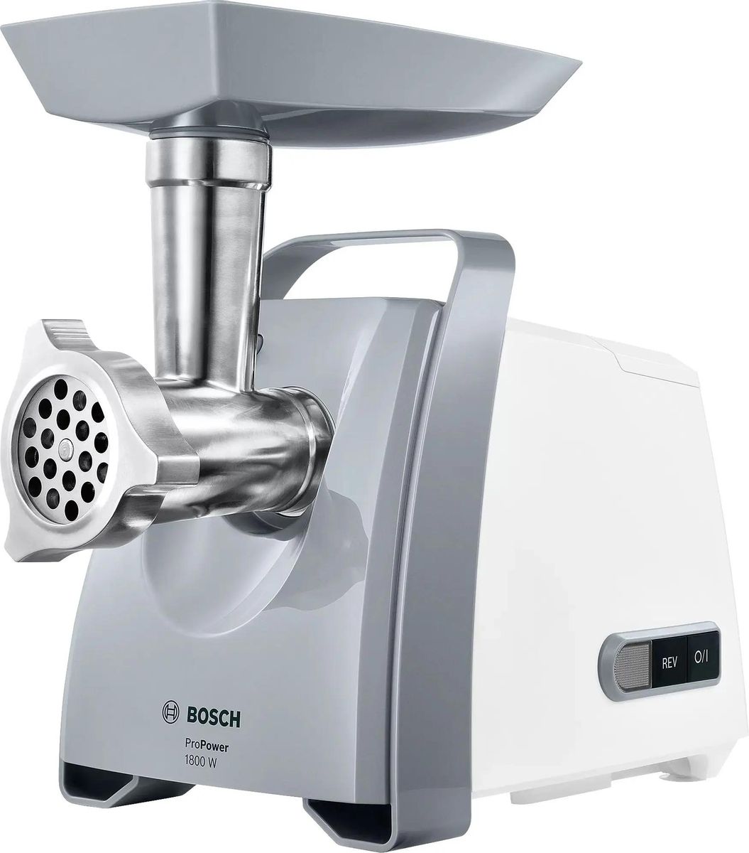 Мясорубка Bosch ProPower MFW66020,  белый / серый