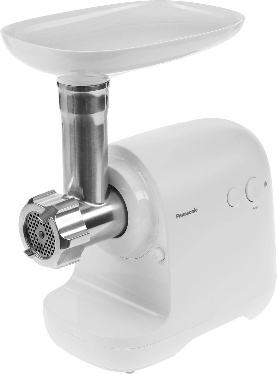Мясорубка Panasonic MK-GX1700WTQ,  белый / серебристый