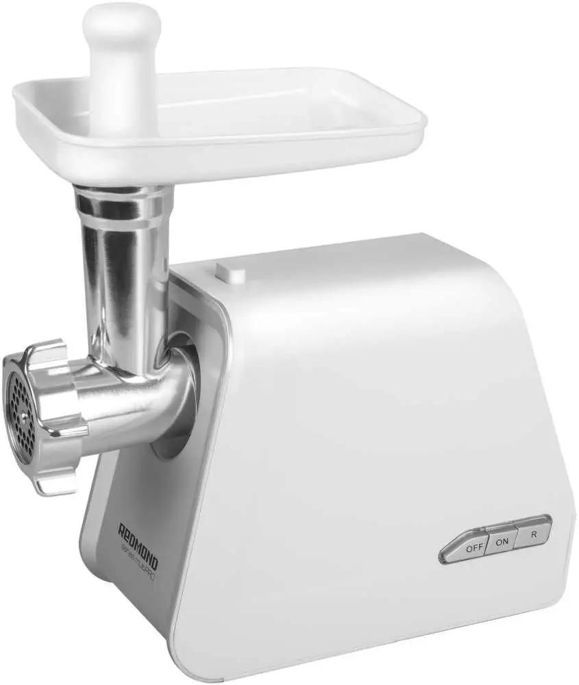 Мясорубка REDMOND RMG-1216-8,  белый / серебристый