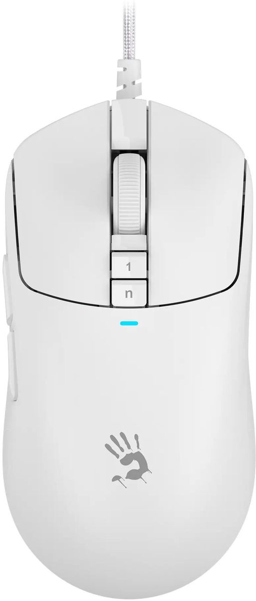 Мышь проводная A4TECH Bloody W72 Ultra, игровая, оптическая, 20000dpi, белый