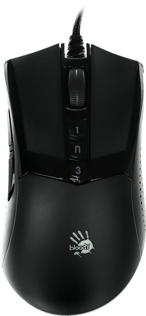 Мышь проводная A4TECH Bloody W90 Pro, игровая, оптическая, USB, 16000dpi, черный