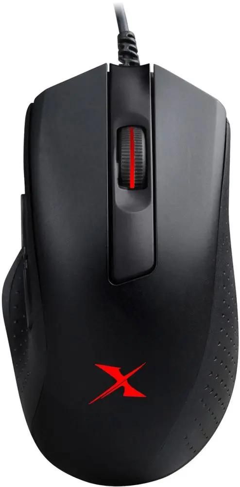 Мышь проводная A4TECH Bloody X5 Pro, игровая, оптическая, USB, 16000dpi, черный