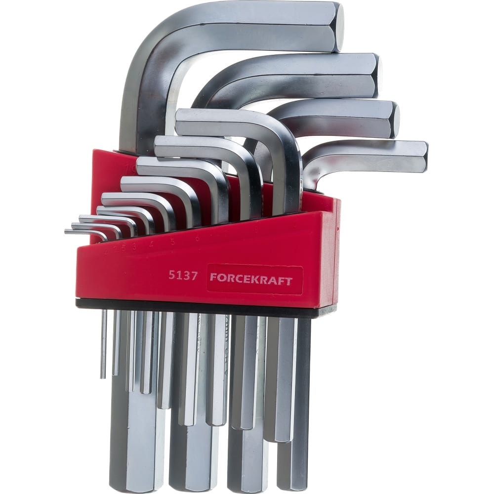 Набор Г-образных шестигранных ключей Forcekraft 29603 FK-5137