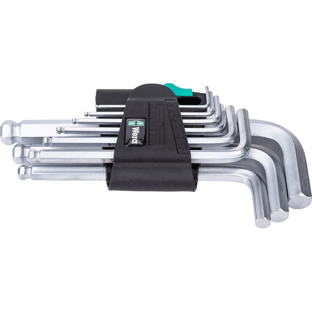Набор ключей WERA 950 PKS/9 SM N CLIP 9TLG / 9 PCS