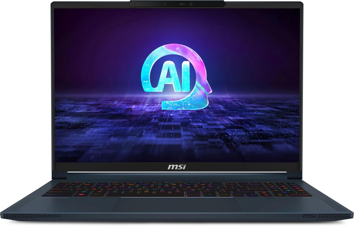 Ноутбук игровой MSI Stealth 16 AI Studio A1VIG-062RU 16", IPS, Intel Core Ultra 9 185H 2.3ГГц, 16-ядерный, 32ГБ DDR5, 2ТБ SSD,  NVIDIA GeForce  RTX 4090 для ноутбуков - 16 ГБ, Windows 11 Home, темно-с