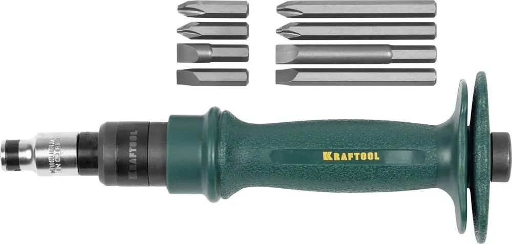 Отвертка с насадками  Kraftool 25550-H10_z01, 15 предметов, в жестком кейсе