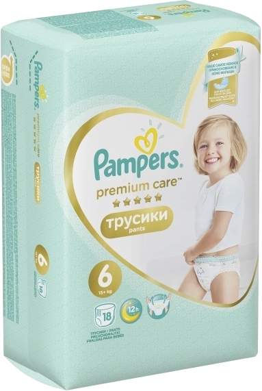 Pampers Premium Care Pants 6 / 18 pcs