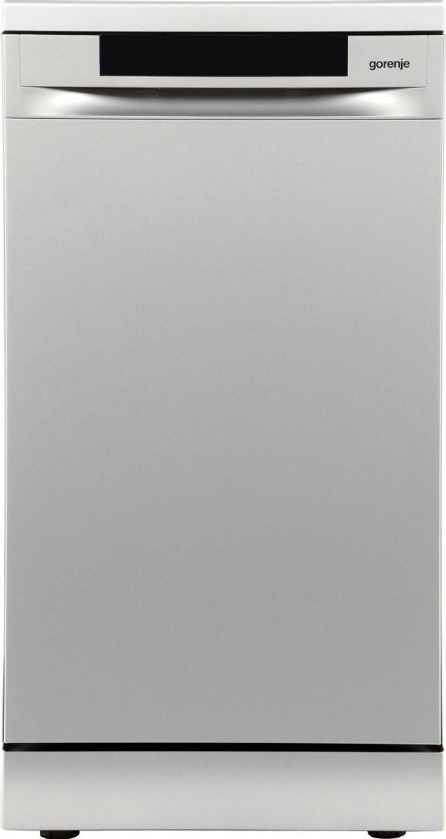 Посудомоечная машина Gorenje GS541D10X (Инвертор-3),  узкая, напольная, 44.8см, загрузка 11 комплектов, нержавеющая сталь