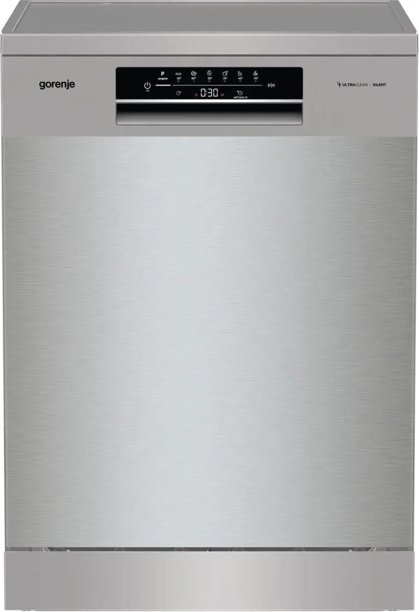 Посудомоечная машина Gorenje GS642E90X ( 2 корзины ),  полноразмерная, напольная, 59.9см, загрузка 13 комплектов, серебристая