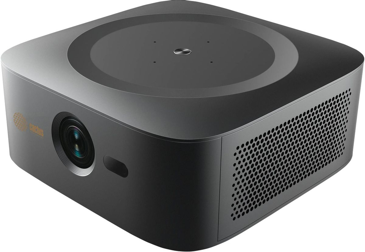 Проектор Cactus CS-E2.SG,  черный,  Wi-Fi