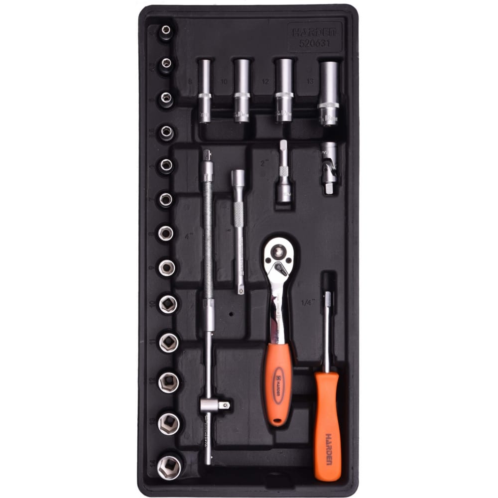 Профессиональный автомобильный набор инструмента Harden 520631