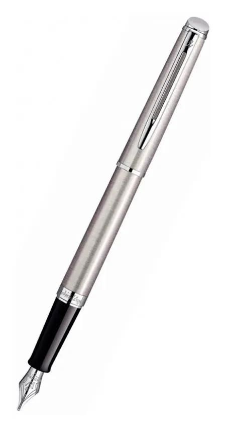 Ручка перьев. Waterman Hemisphere (CWS0920410) Steel CT F ст.нерж. подар.кор.