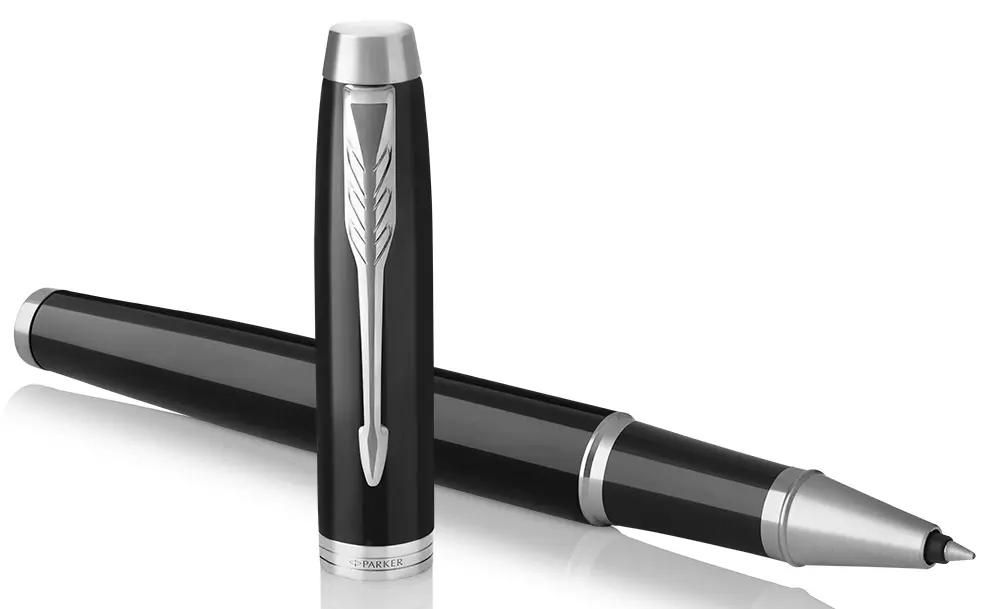 Ручка роллер Parker IM Core T321 (OLD1931658) Black CT F чернила черн. подар.кор.