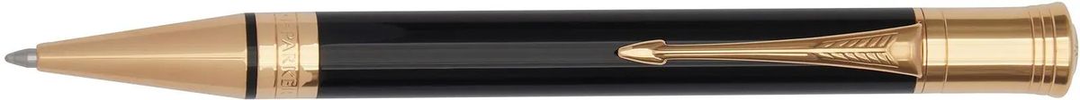 Ручка шариков. Parker Duofold K74 (1931386) Black GT M чернила черн. подар.кор.