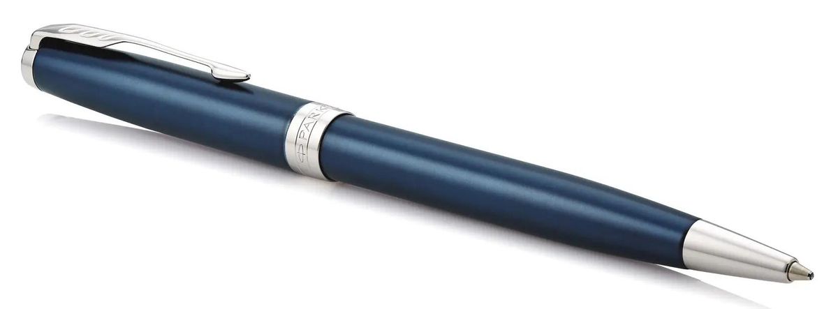 Ручка шариков. Parker Sonnet Core K539 (1931536) LaqBlue CT M чернила черн. подар.кор.