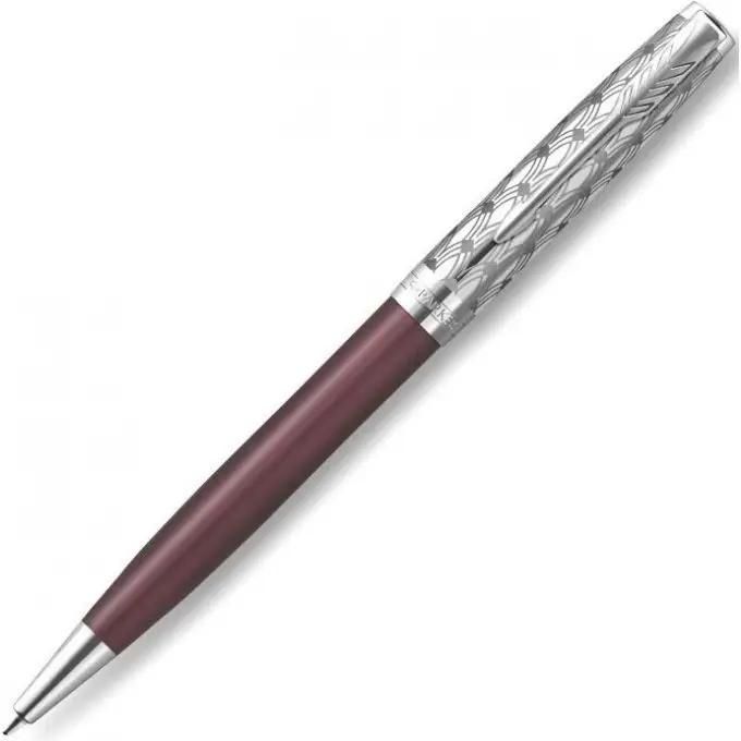 Ручка шариков. Parker Sonnet Premium K537 (2119783) Metal Red CT M чернила черн. подар.кор.