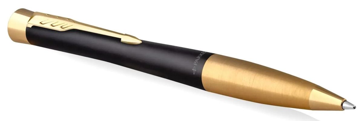 Ручка шариков. Parker Urban Core K314 (2143640) Muted Black GT M чернила син. подар.кор.