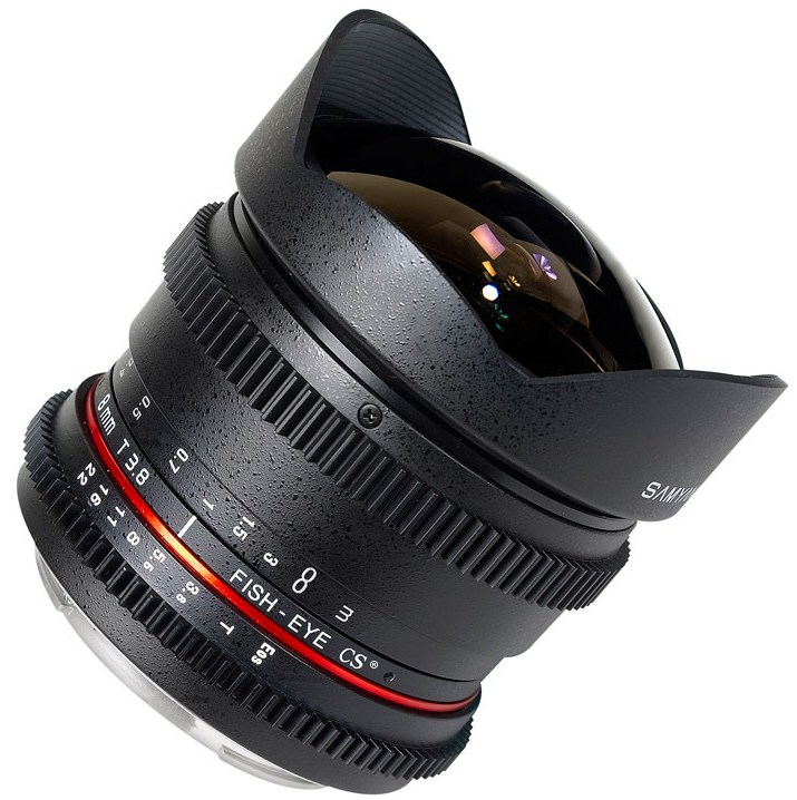 Samyang 8mm T3.8 IF Aspherical MC Fish-eye CS