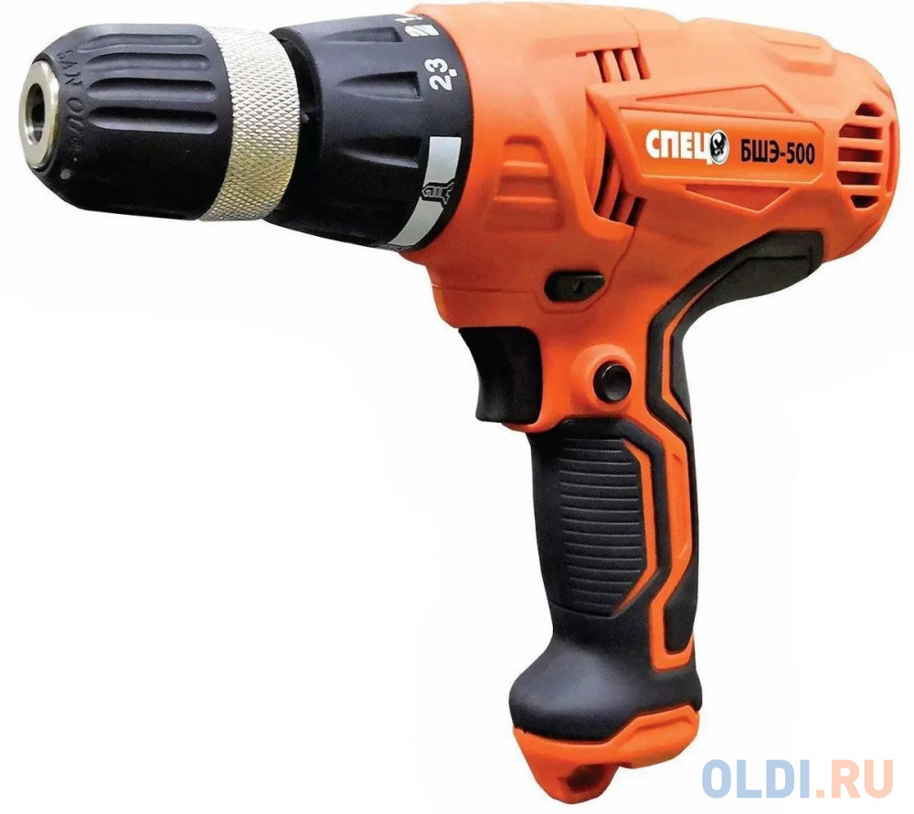 Сетевая дрель-шуруповерт Спец БШЭ-500