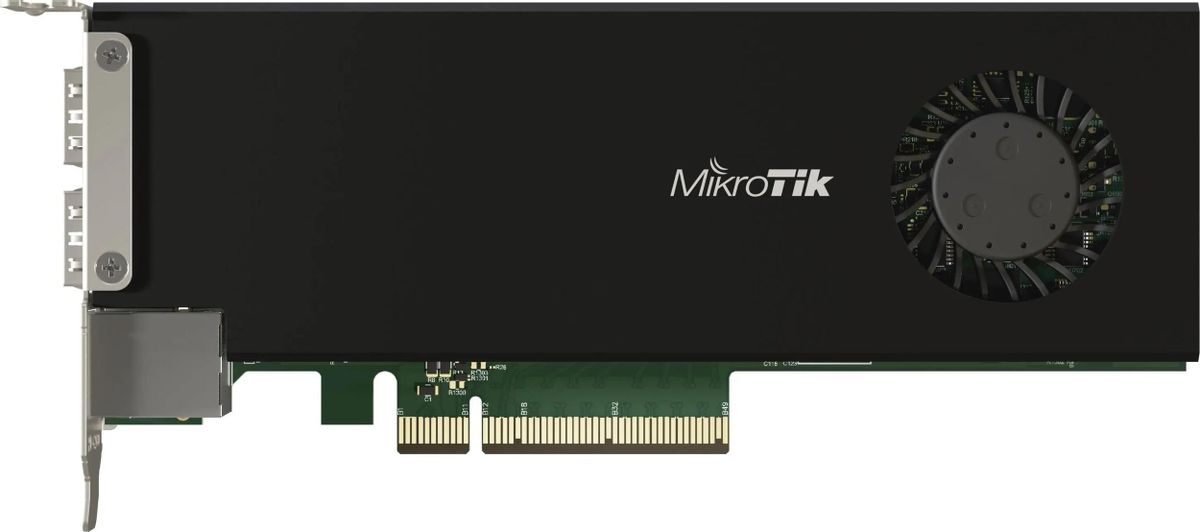 Сетевая карта 25G Ethernet MIKROTIK CCR2004-1G-2XS-PCIe PCI Express