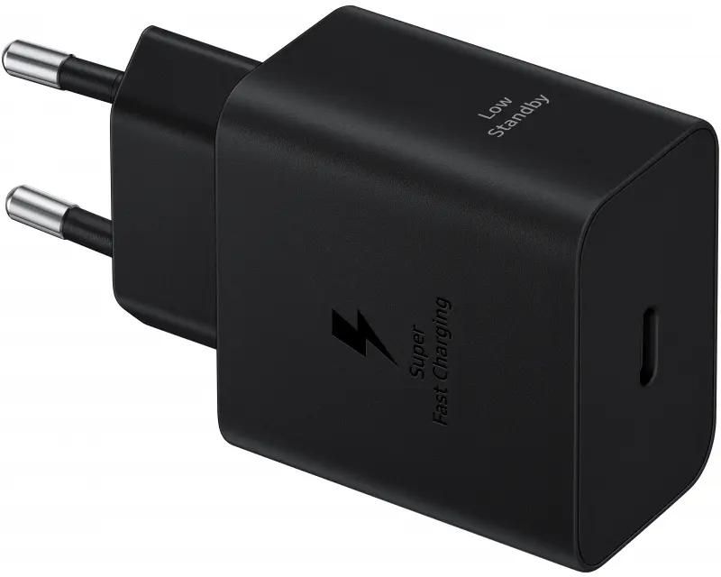 Сетевое зарядное устройство Samsung EP-T4511XBEGEU,  USB type-C,  USB type-C,  45Вт,  3A,  черный