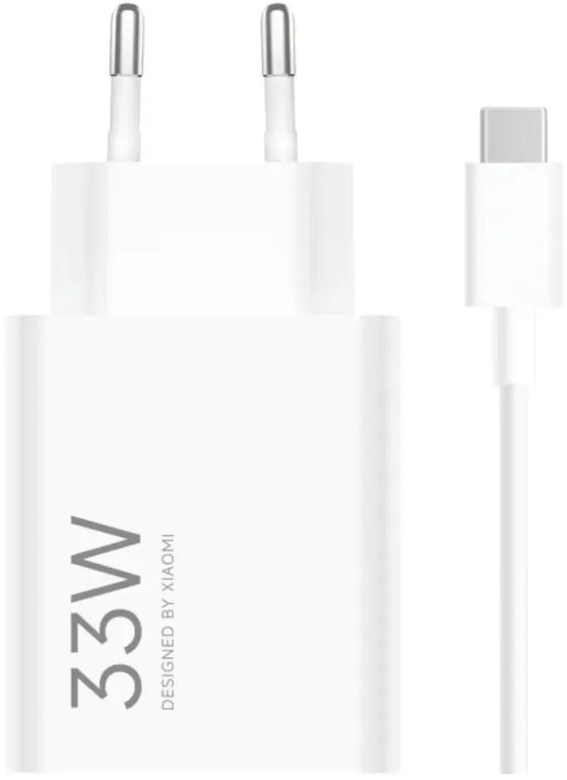 Сетевое зарядное устройство Xiaomi BHR9956EU,  USB,  33Вт,  3A,  белый