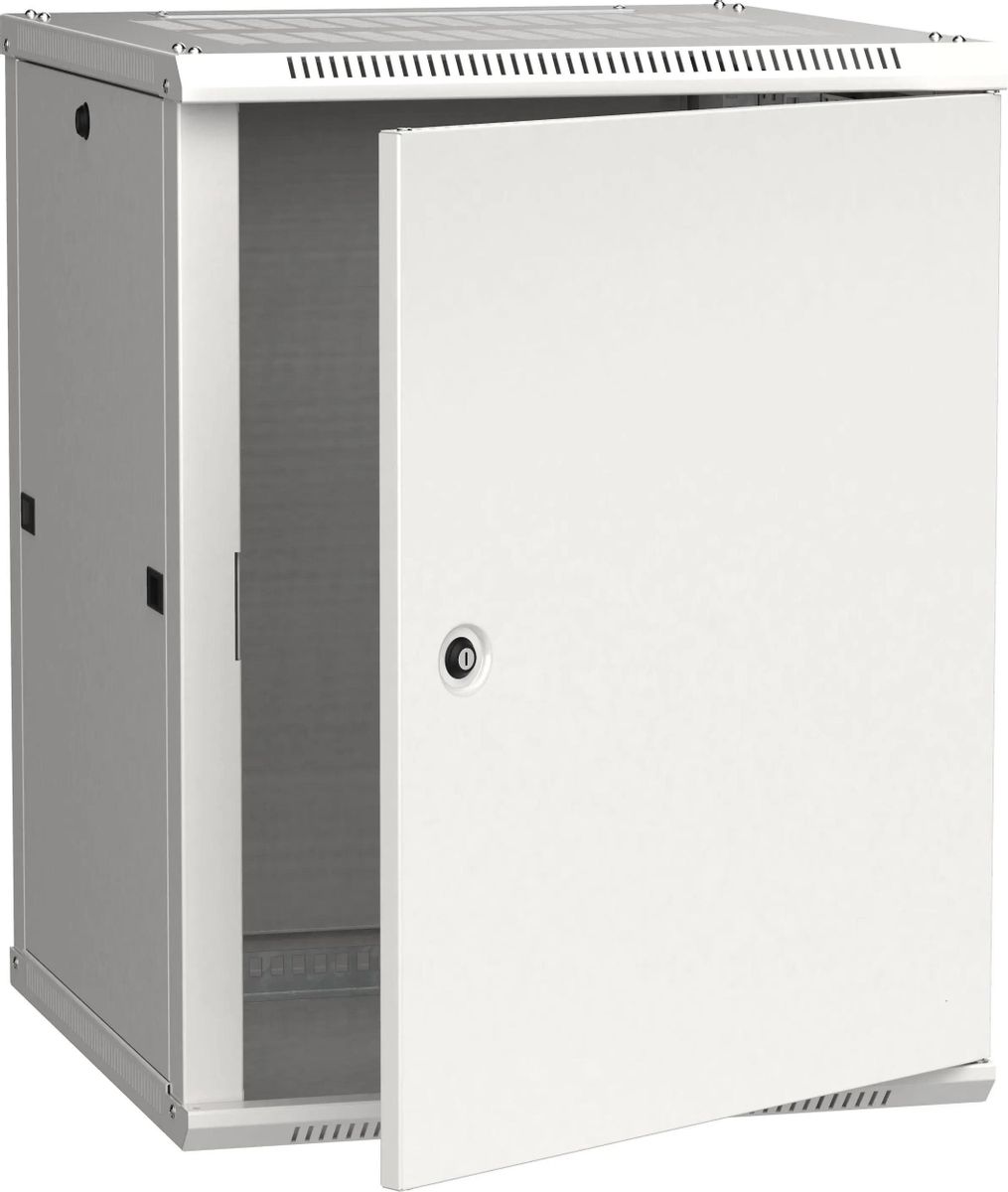 Шкаф коммутационный ITK Linea W LWR3-18U66-MF настенный,  металлическая передняя дверь,  18U,  600x900x600 мм