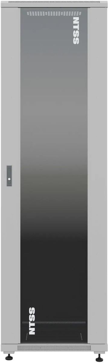 Шкаф коммутационный NTSS Премиум NTSS-R22U6060GS напольный,  стеклянная передняя дверь,  22U,  600x1102x600 мм