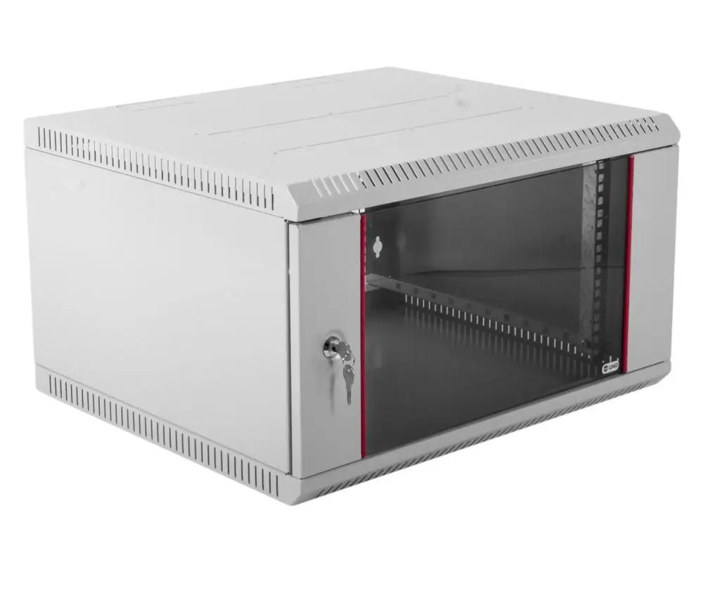 Шкаф коммутационный ЦМО ШРН-Эконом ШРН-Э-9.350 настенный,  стеклянная передняя дверь,  9U,  600x480x350 мм
