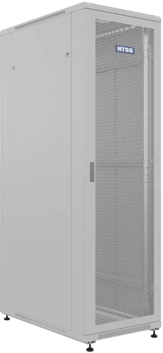 Шкаф серверный NTSS Премиум NTSS-R42U60100PD/PDD напольный,  перфорированная передняя дверь,  42U,  600x1987x1000 мм