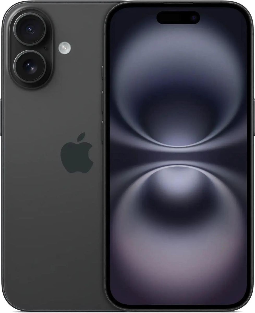Смартфон Apple iPhone 16 256 Гб черный