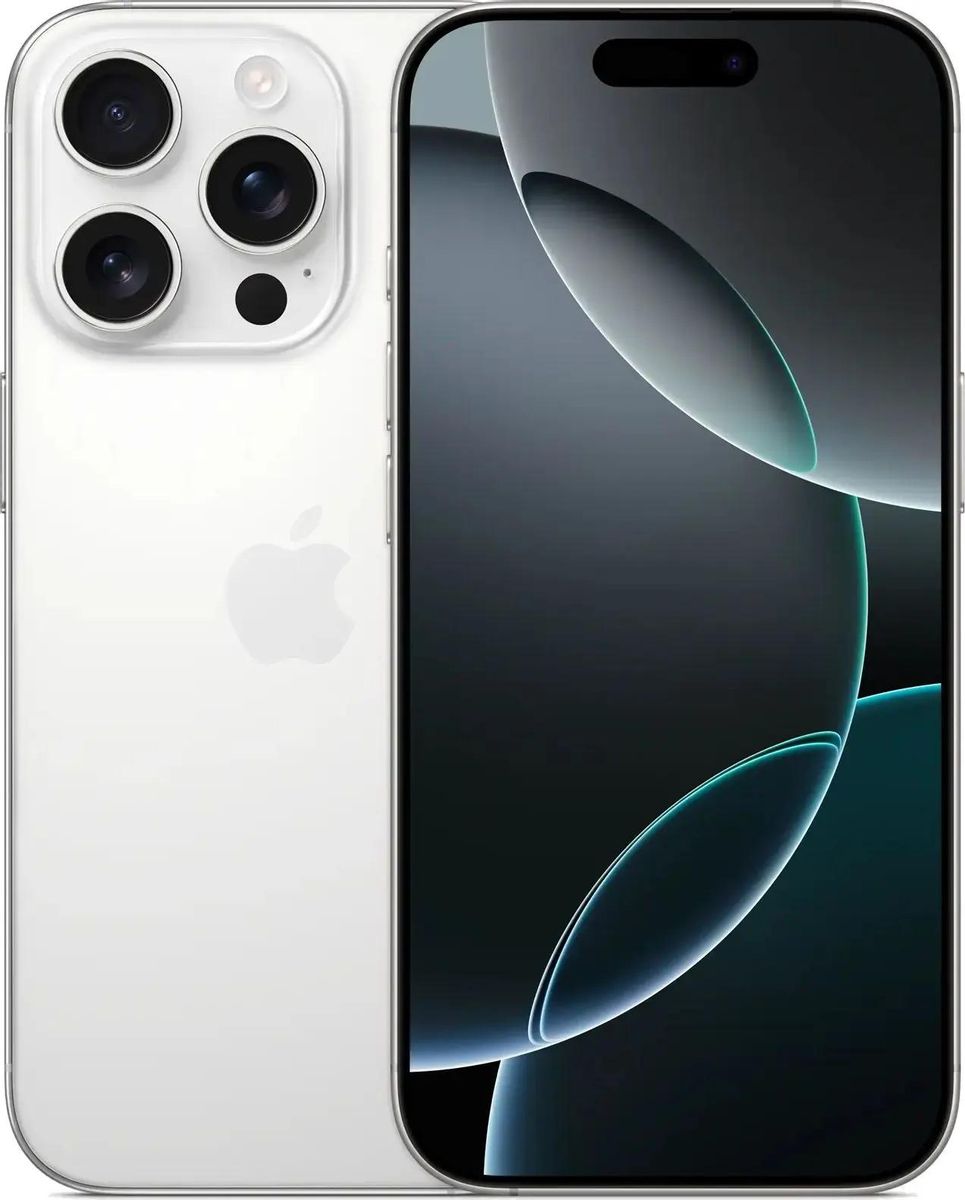 Смартфон Apple iPhone 16 Pro 1Tb,  A3292,  белый титан